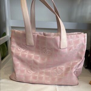 *Sold* Chanel Pink Travel Tote Bag